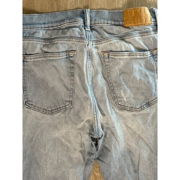 H&M & Denim Jeans Women's Distressed Destroyed Light Blue Denim Size 30/32 - Picture 13 of 14